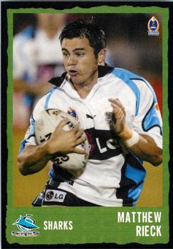 2004 Daily Telegraph NRL #186 Matthew Rieck Front